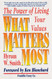 What Matters Most: The Power of Living Your Values