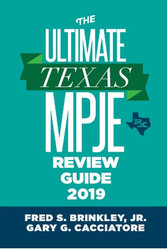Ultimate Texas MPJE Review Guide 2019