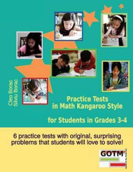 Practice Tests in Math Kangaroo Style for Students in Grades 3-4 - Math