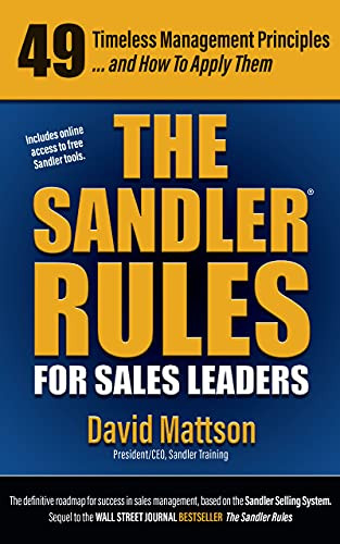 Sandler Rules for Sales Leaders