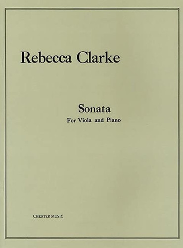 Sonata: for Viola and Piano