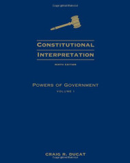 Constitutional Interpretation Volume 1
