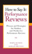 How To Say It Performance Reviews