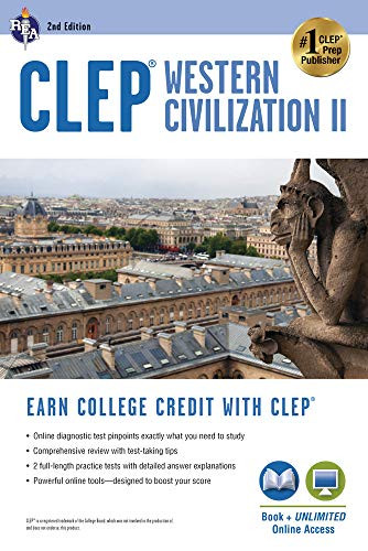 CLEP Western Civilization II Book + Online