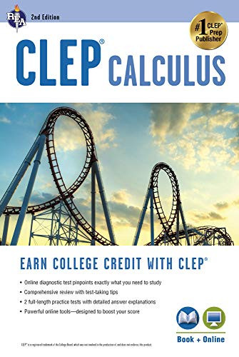 CLEP Calculus Book + Online (CLEP Test Preparation)