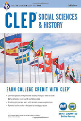 CLEP Social Sciences & History Book + Online