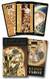 Golden Tarot of Klimt Mini Deck: Pocket Gold Edition