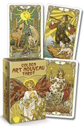 Golden Art Nouveau Tarot Mini