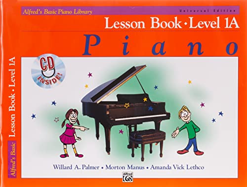 Alfred's Basic Piano Course Lesson Book Level 1A - Alfred's Basic Piano