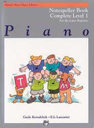 Alfred's Basic Piano Library Notespeller Complete Bk 1