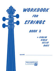 Workbook for Strings Book 2 Violin