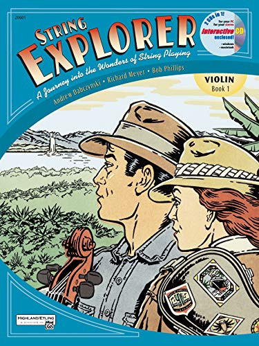 String Explorer Bk 1: Violin Book & Online Audio/Software