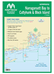 Narragansett Bay to Block Island and Cuttyhunk Maptech Waterproof