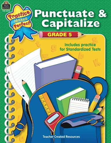 Punctuate & Capitalize Grade 5