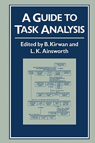 Guide To Task Analysis: The Task Analysis Working Group