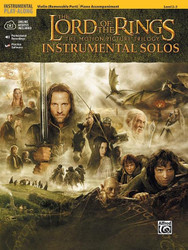 Lord of the Rings Instrumental Solos for Strings: Violin