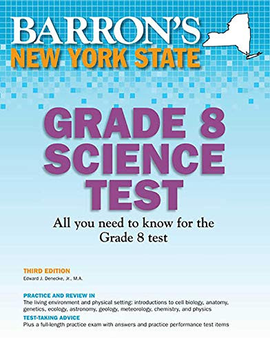 Barron's New York State Grade 8 Science Test