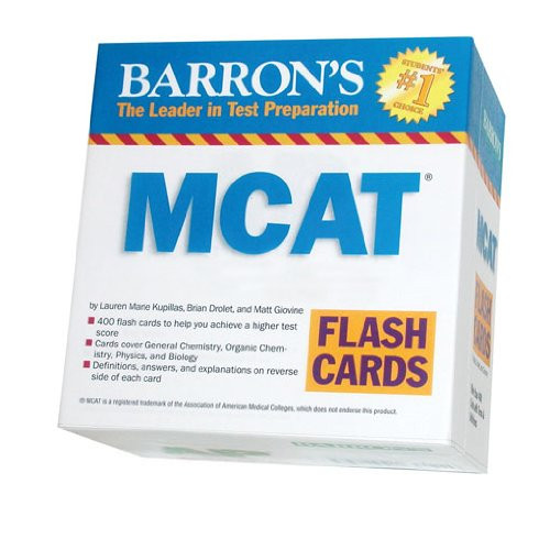 Barron's MCAT Flash Cards
