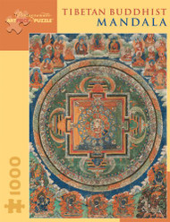 Tibetan Buddhist Mandala: 1000 Piece Puzzle