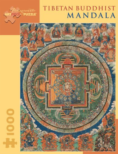 Tibetan Buddhist Mandala: 1000 Piece Puzzle