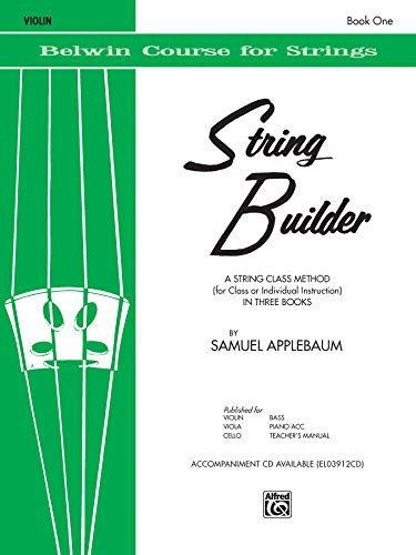 String Builder Violin Book One (Belwin Course for Strings)