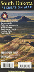 South Dakota Recreation Map (Benchmark Maps)