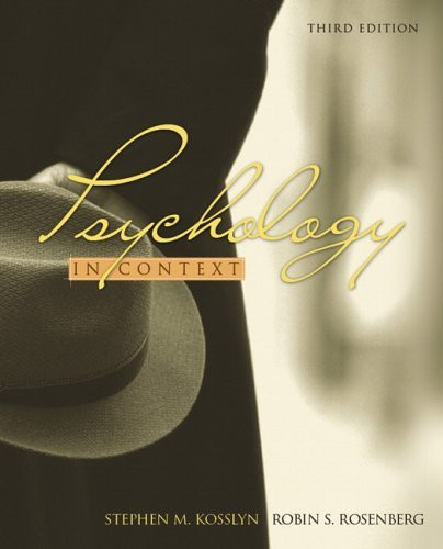Psychology In Context