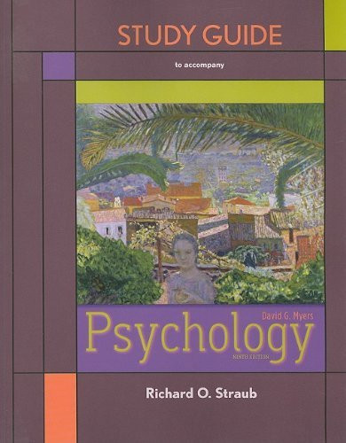 Study Guide For Myers Psychology By David G Myers - American Book Warehouse