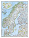 National Geographic Scandinavia Wall Map - Classic