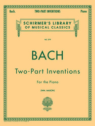 Bach Two-Part Inventions for the Piano - Schirmer's Library of Musical