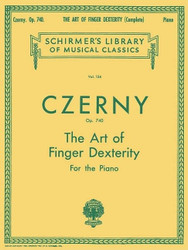 Czerny: Art of Finger Dexterity for the Piano Op. 740 Volume 154