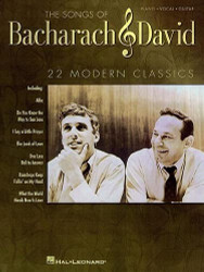 Songs of Bacharach & David Piano Vocal and Guitar Chords