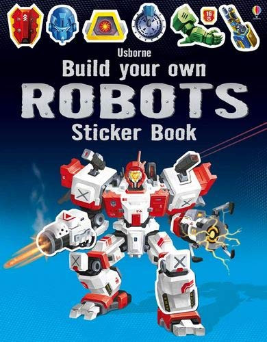 Usborne Books Build Your Own Robots Sticker Book