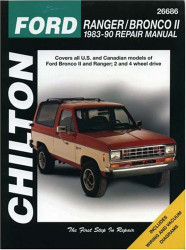 Ford: Ranger/Bronco II 1983-90 Repair Manual