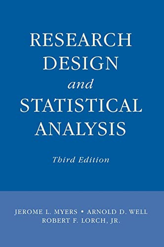Research Design and Statistical Analysis