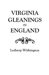 Virginia Gleanings in England