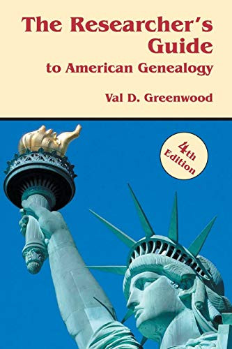 Researcher's Guide to American Genealogy.