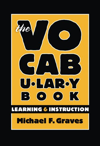 Vocabulary Book: Learning & Instruction