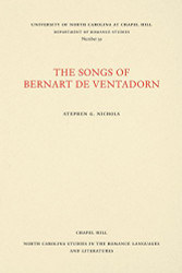 Songs of Bernart de Ventadorn - North Carolina Studies