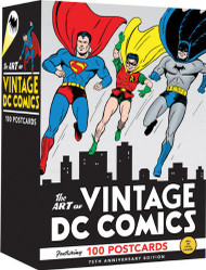 Art of Vintage DC Comics: 100 Postcards - Gift for Vintage Comic