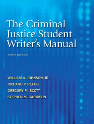 Criminal Justice Student Writer's Manual