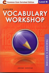 Vocabulary Workshop Common Core Enriched Edition Level B