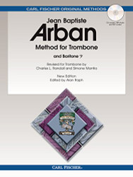 O23XSB - Arban Method for Trombone and Baritone - Book/MP3 - Spiral
