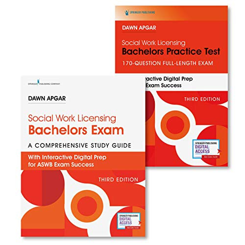 Social Work Licensing Bachelors Exam Guide and Practice Test Set