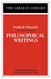 Philosophical Writings: Friedrich Nietzsche (German Library)