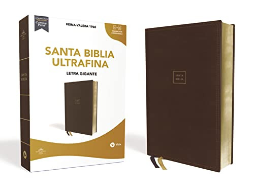 Reina Valera 1960 Santa Biblia Ultrafina Letra Gigante Leathersoft