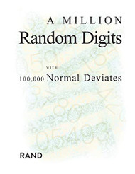 Million Random Digits with 100000 Normal Deviates