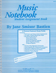GP16 - Music Notebook Student Assignment Book