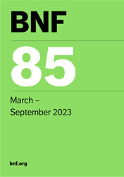 British National Formulary (BNF85): March 2023-September 2023