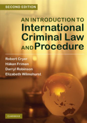 Introduction To International Criminal Law And Procedure